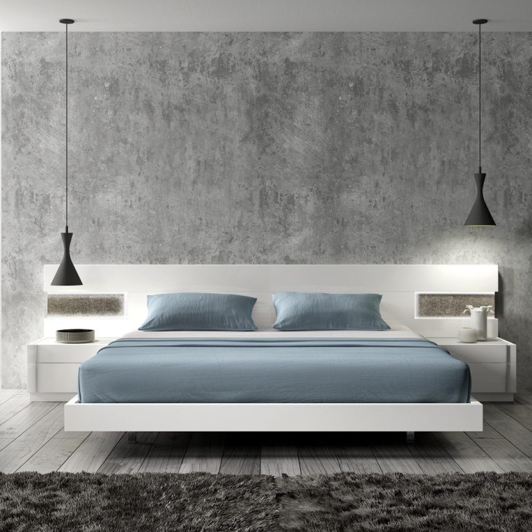 gray decorative plaster with a concrete look