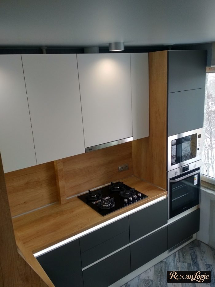 gray kitchen design
