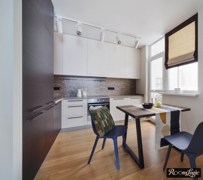 gray kitchen design