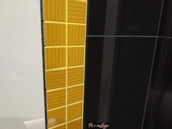 grout color for yellow mosaic