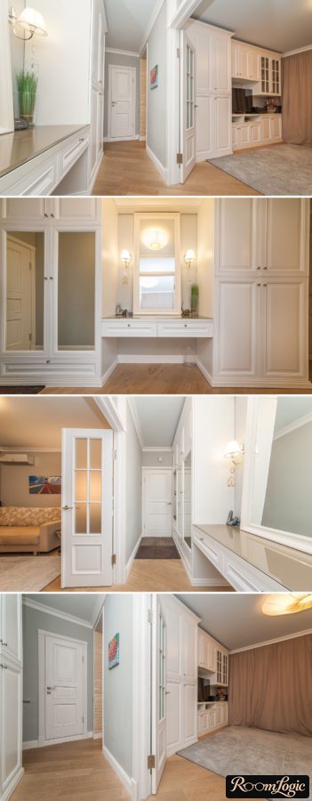 hallway design in apartment in modern classic style interiorapartment renovationapartment