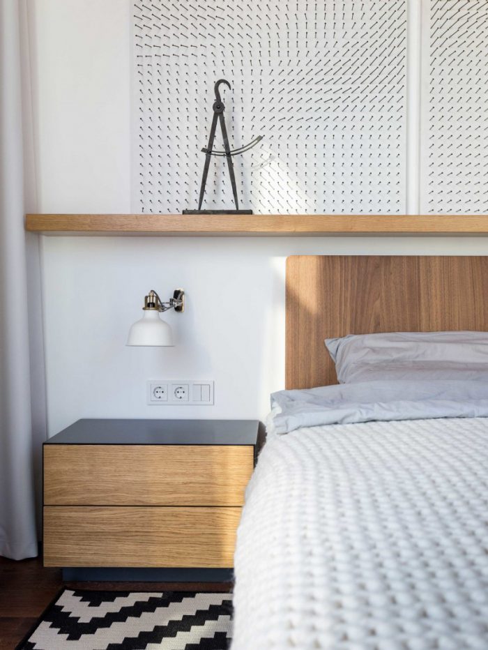 headboard decor with nails