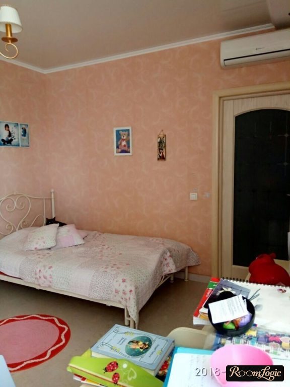 High school girl's room interior