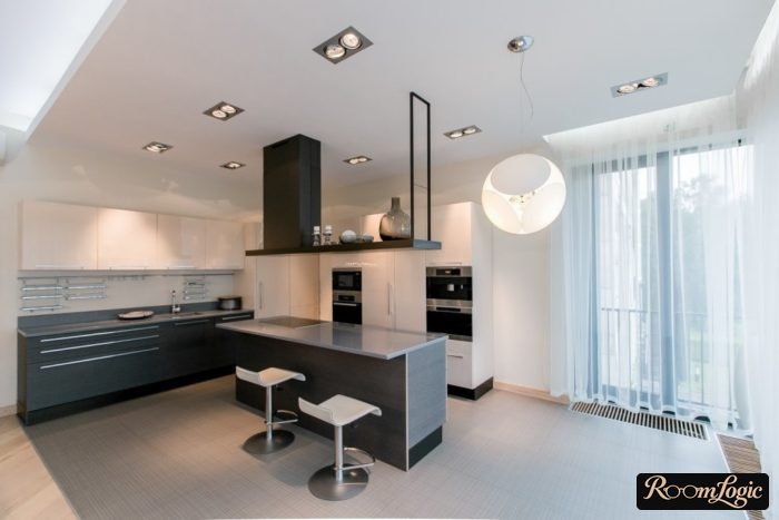 high tech corner kitchens