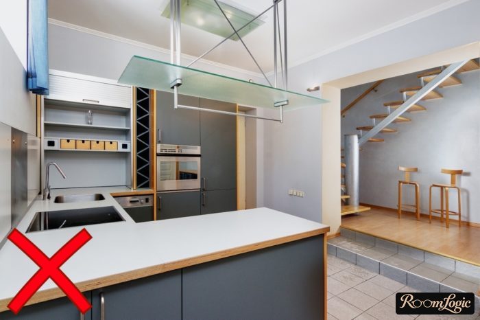 high-tech kitchen design