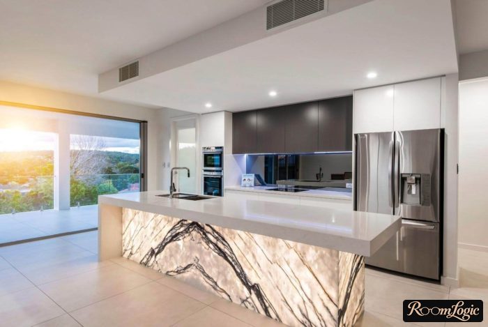 high tech kitchen lights
