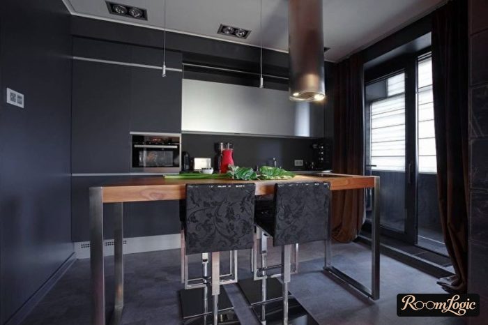 high tech kitchen remodel