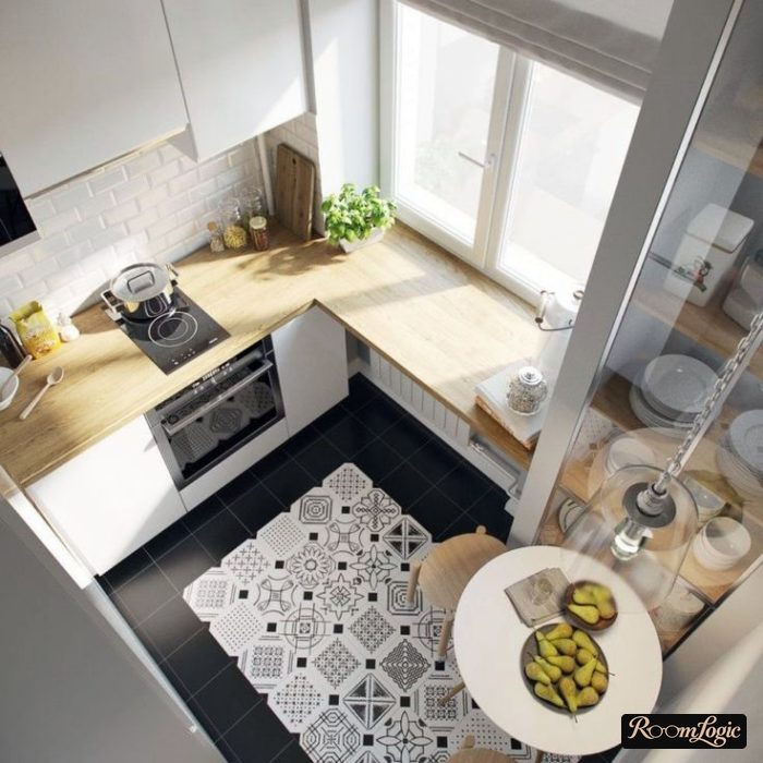 how to arrange a 65 square feet kitchen