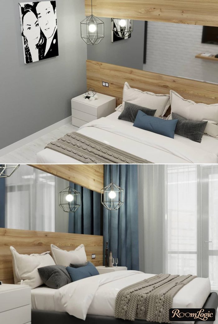 how to furnish a small bedroom