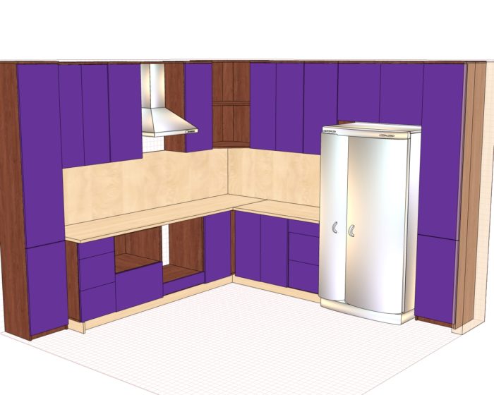 how to use firms to make kitchen layout