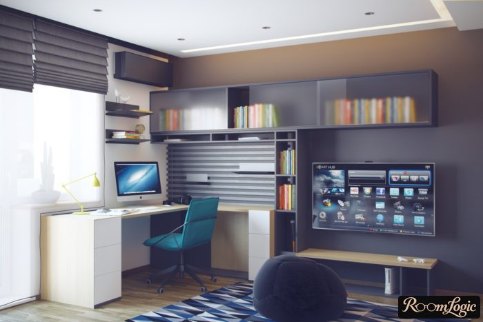 ideal design for a teenage boy's room