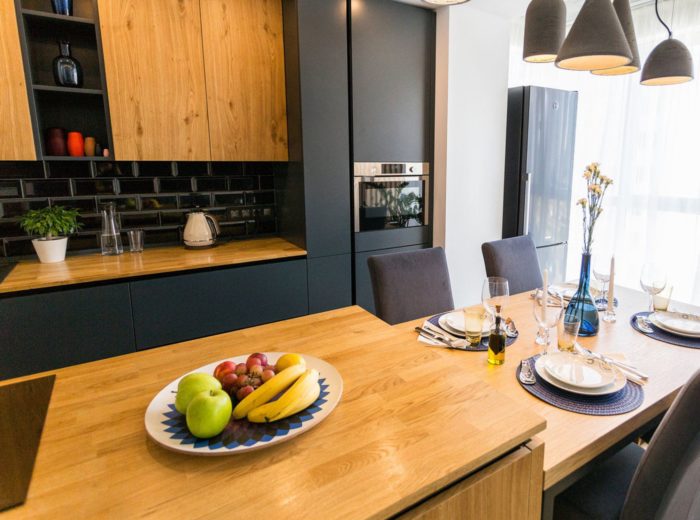 ideas for modern kitchen design in an apartment