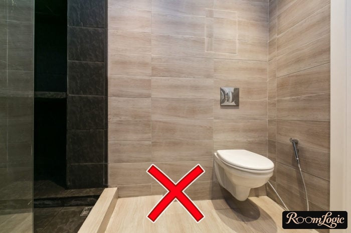 Incorrect tile layout to look like wood