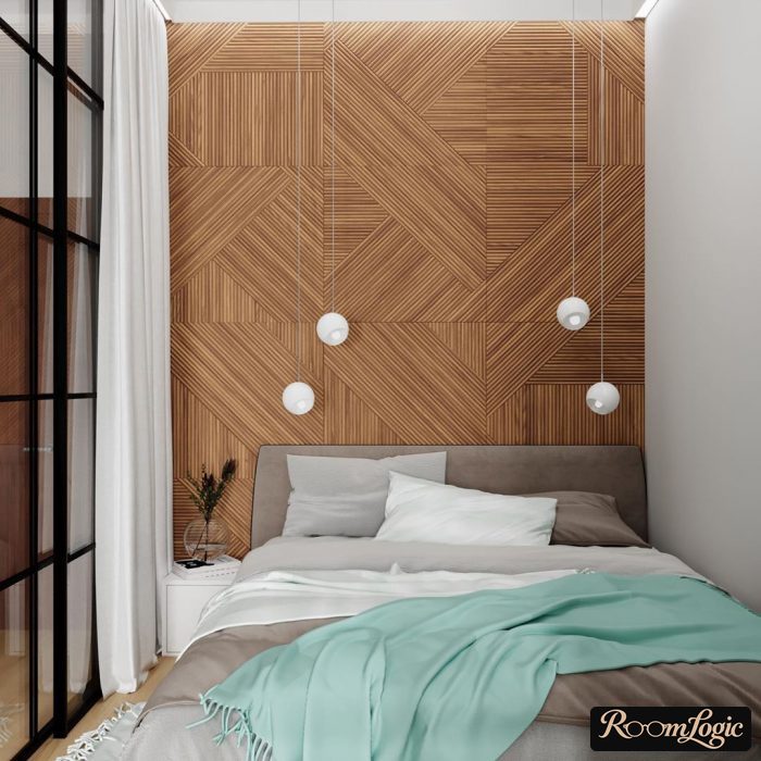 interior of a small bedroom