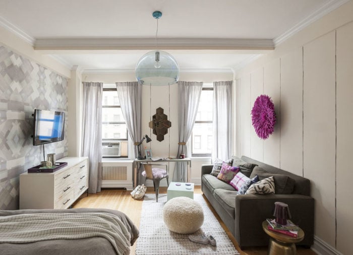 interior of a small living room