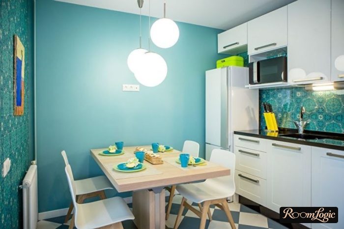 interior of a square kitchen without a sofa 110 square feet