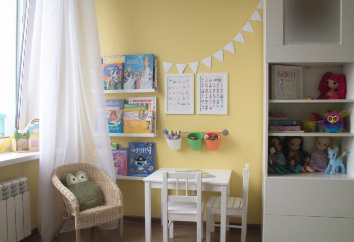 kids' room for two children
