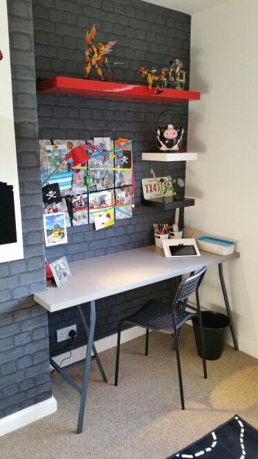 kids' room in loft style