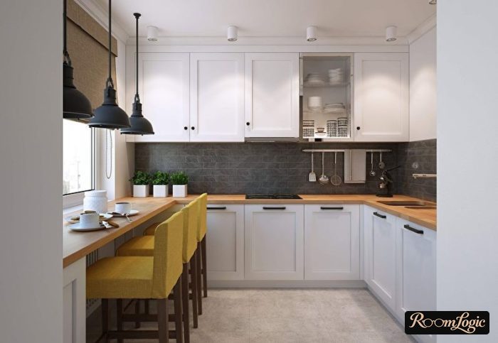 kitchen 100 square feet design project