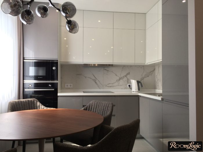 kitchen 100 square feet with sofa