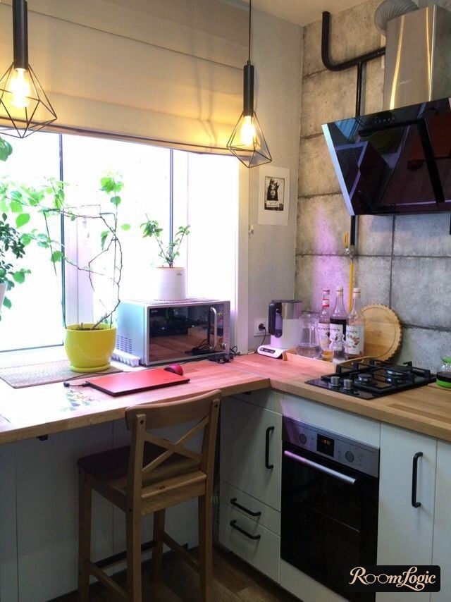 65 square feet kitchen design