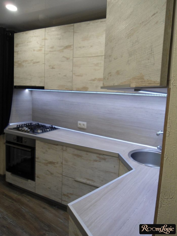 kitchen 65 square feet with refrigerator