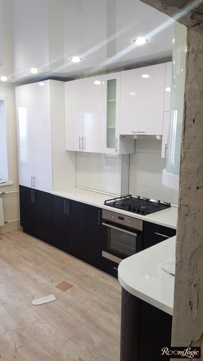 Design of a 110-square-foot kitchen