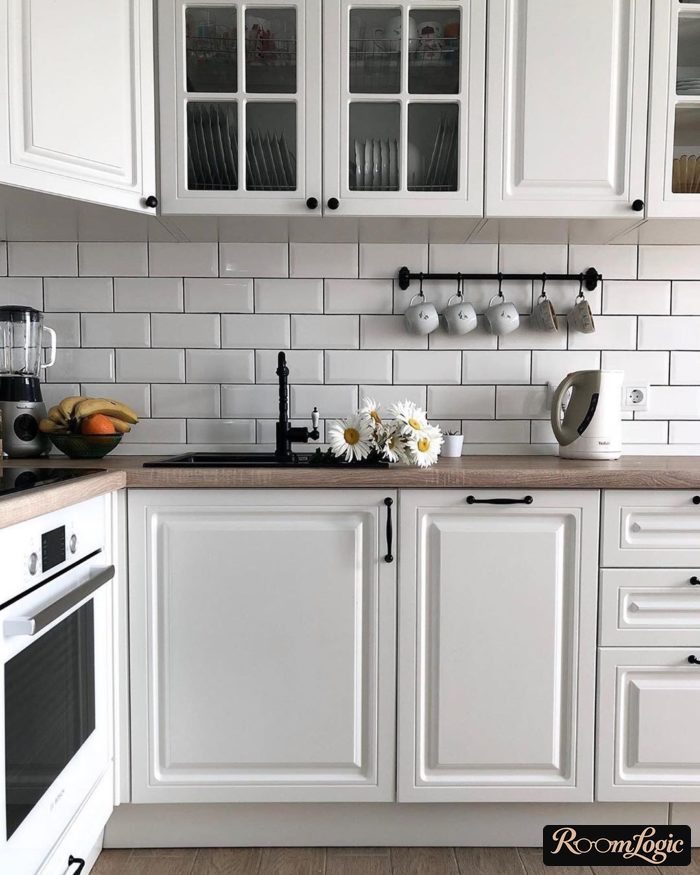 kitchen design in 12 square meter apartment