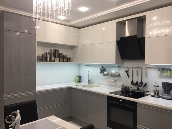 kitchen implementation from design project