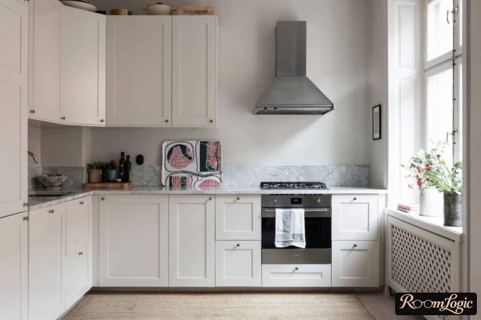 Kitchen in a series 4-3 apartment