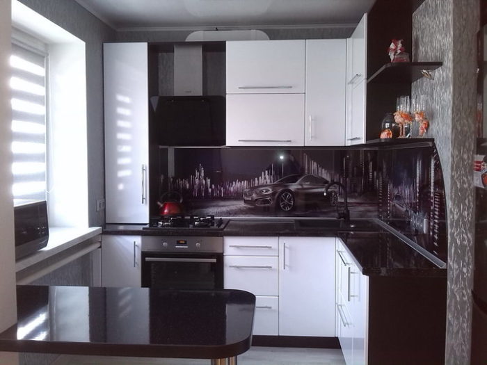 kitchen in a tiny apartment 60 square feet