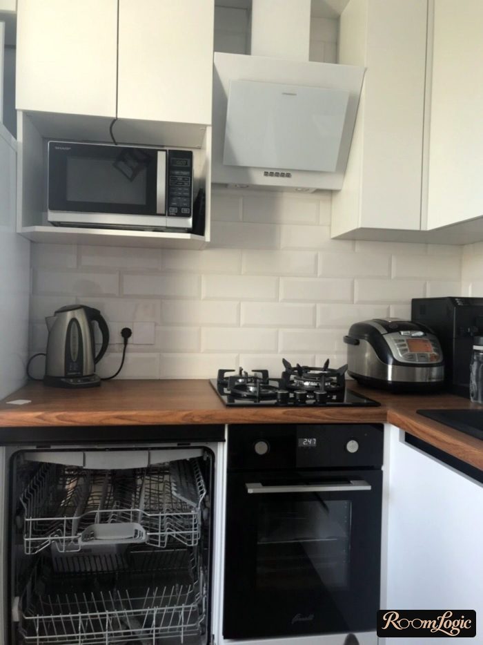 kitchen in a tiny apartment 65 square feet design