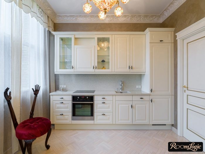 kitchen in american classic style