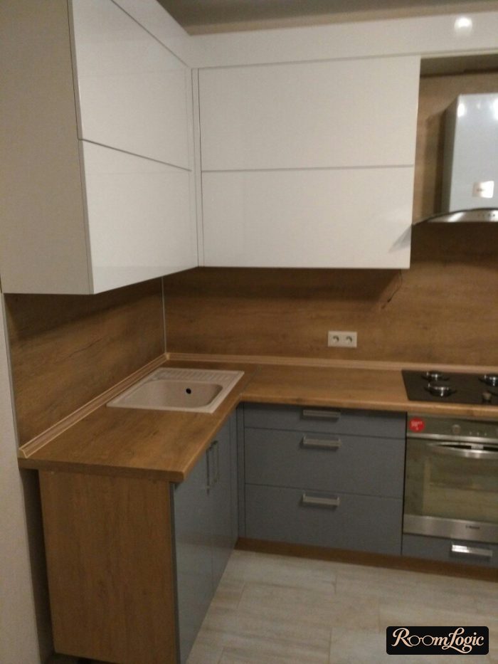 kitchen in gray style