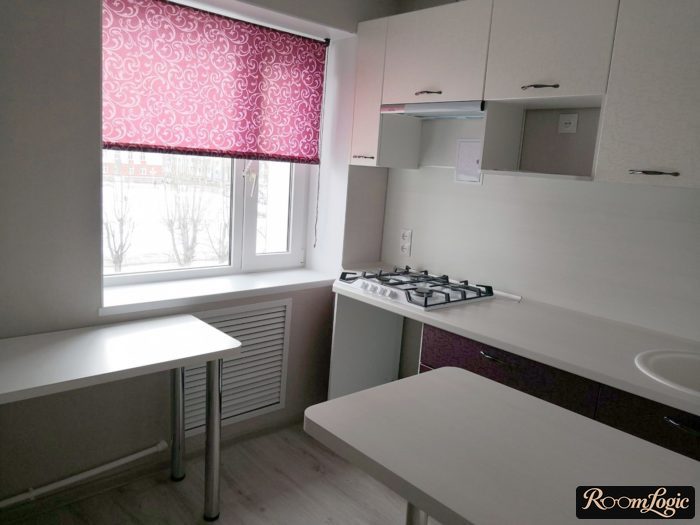 kitchen interior 65 square feet in modern style