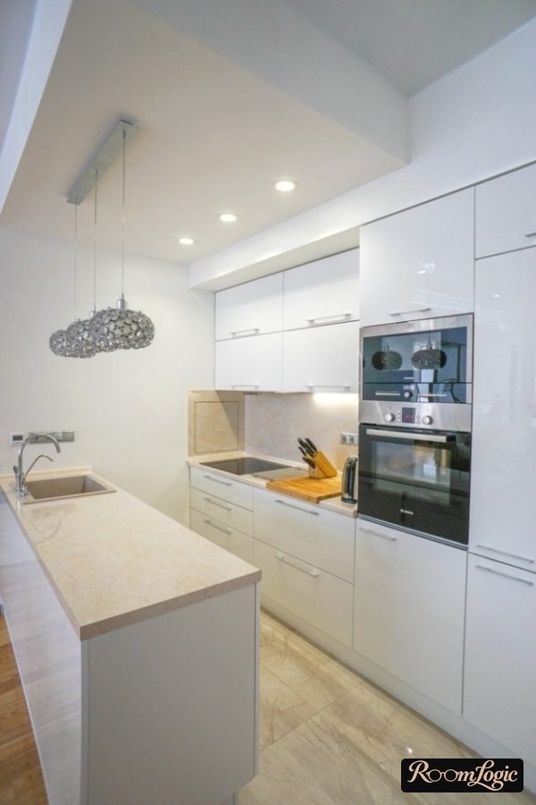 kitchen island with storage system