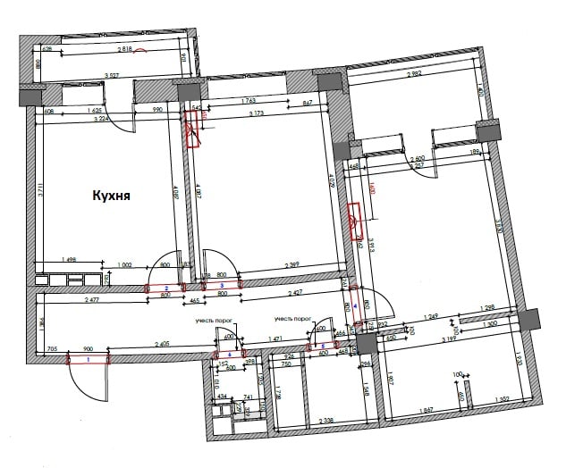 kitchen layout after renovation