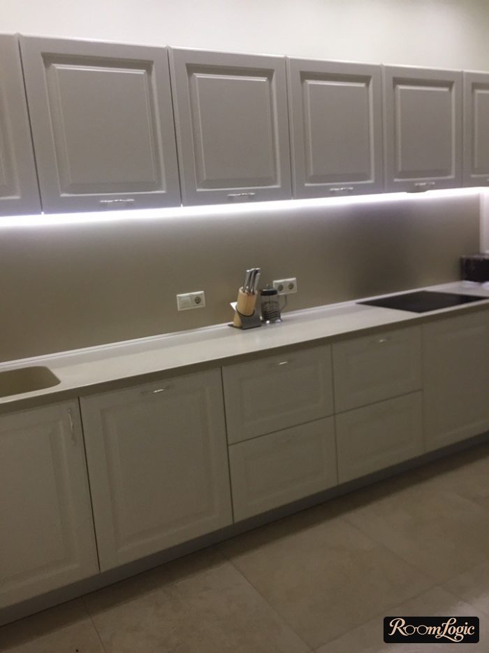 kitchen lighting in neoclassical style