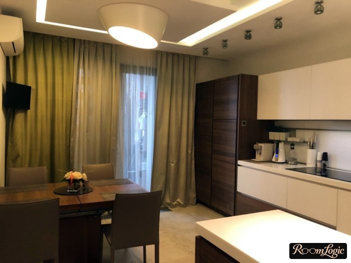 kitchen-living room 130 square feet design
