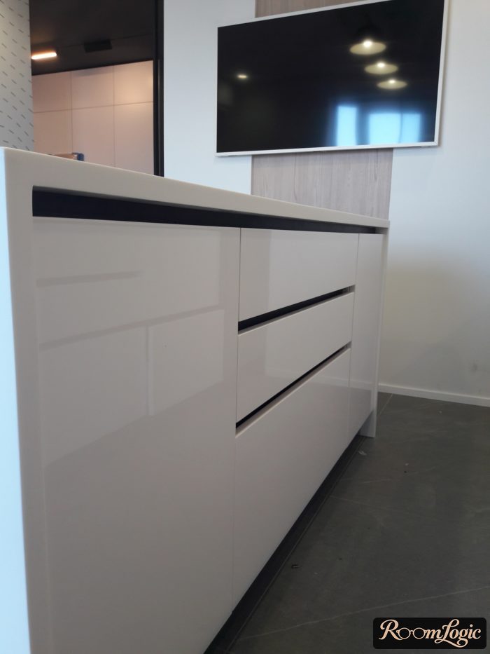 kitchen-living room in high tech style