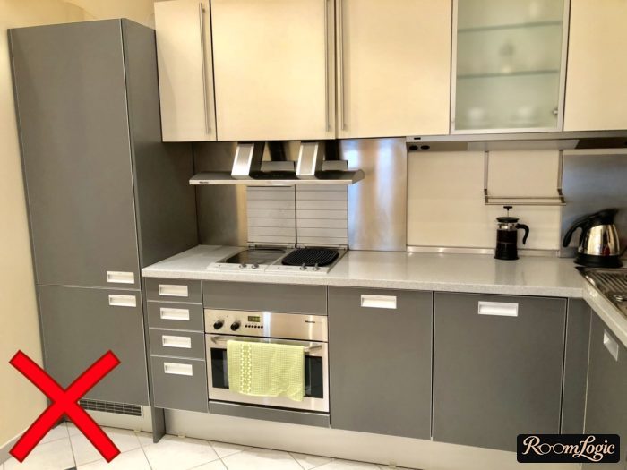 kitchen renovation in high tech style