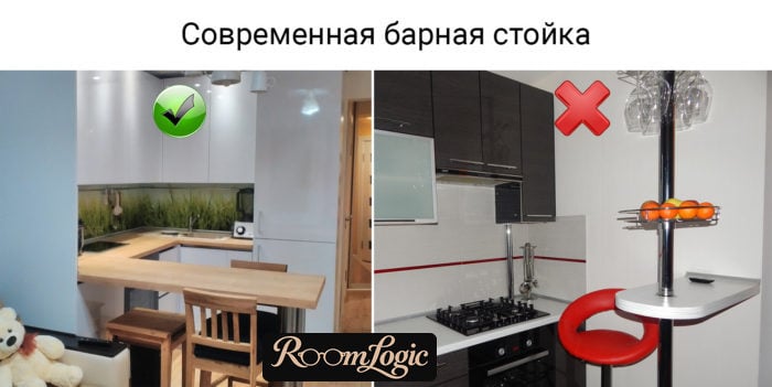 kitchen with breakfast bar photos and design