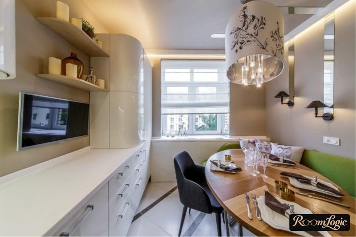 kitchens with letter ps window