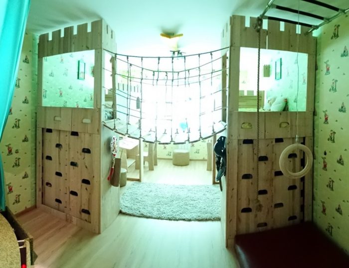knight theme for two boys