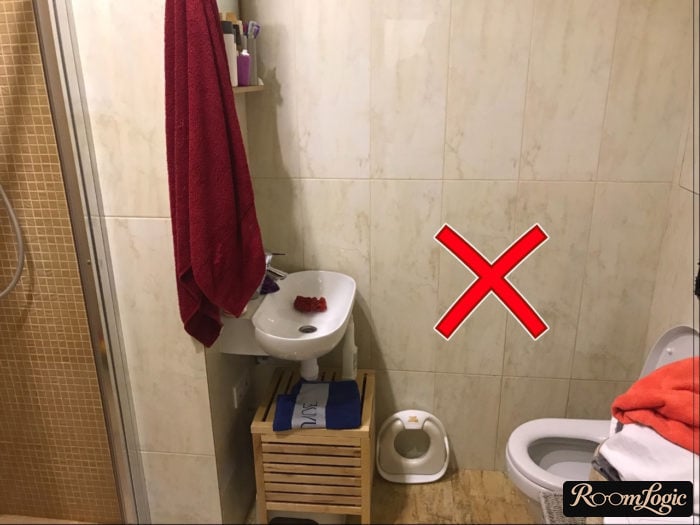 Lay the rectangular tile vertically or horizontally