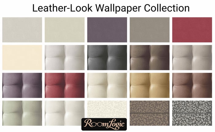 Wallpaper combination in an interior