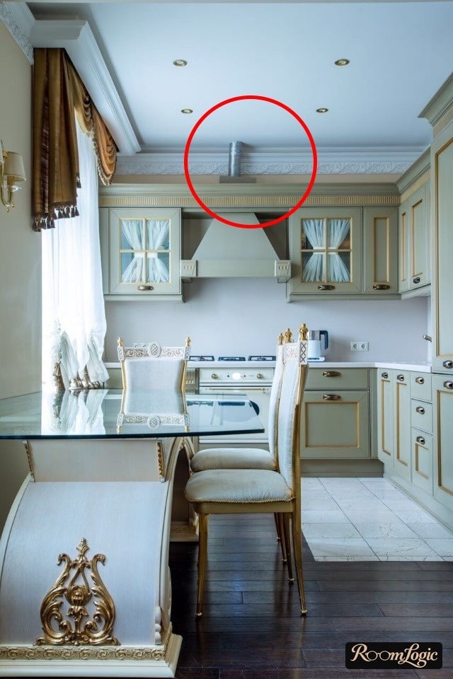 light classical kitchen