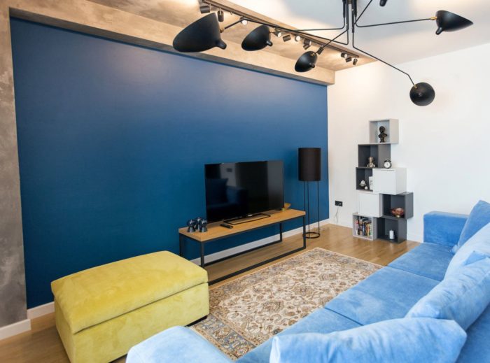 loft elements in modern apartment design