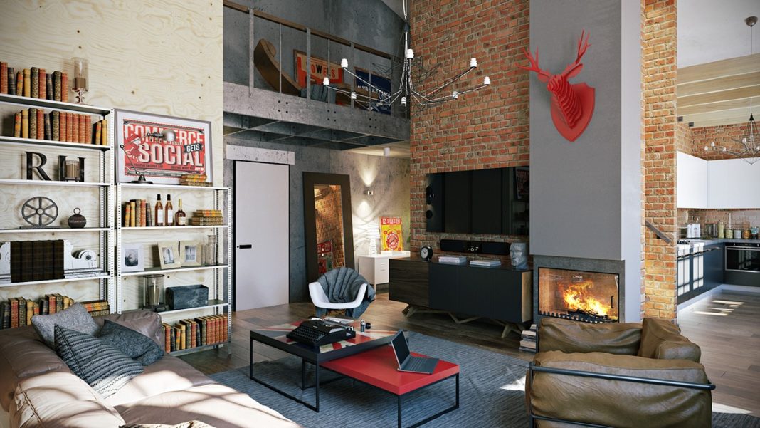 loft in modern style