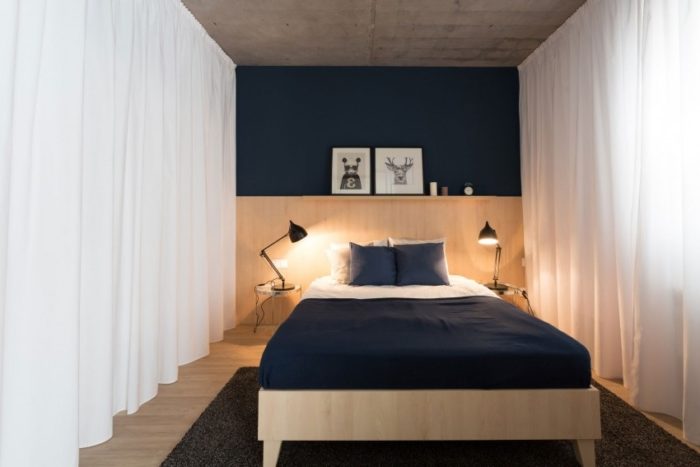 loft in small bedroom